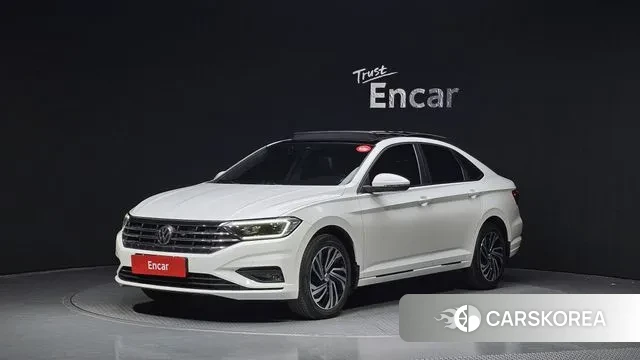 Volkswagen 7th Generation of Jetta 2021 Белый из Кореи