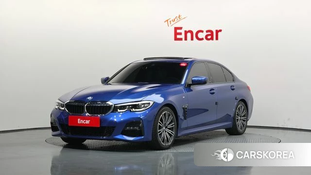 BMW 3 Series (G20) 2022 Синий из Кореи
