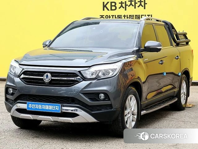 Ssangyong Rexton Sports 2019 Серый из Кореи