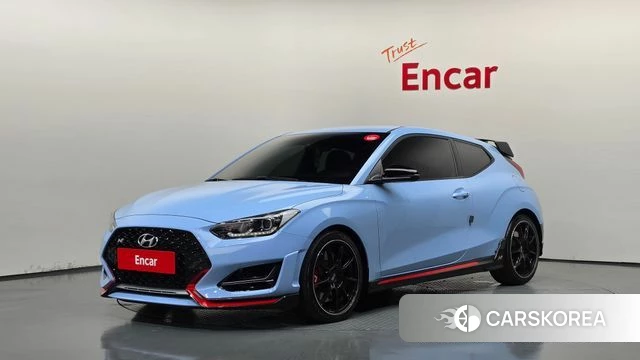 Hyundai Veloster (JS) 2018 Небесно-голубой из Кореи