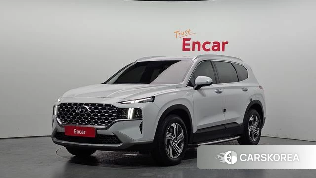Hyundai The New Santa Fe 2021 Белый из Кореи