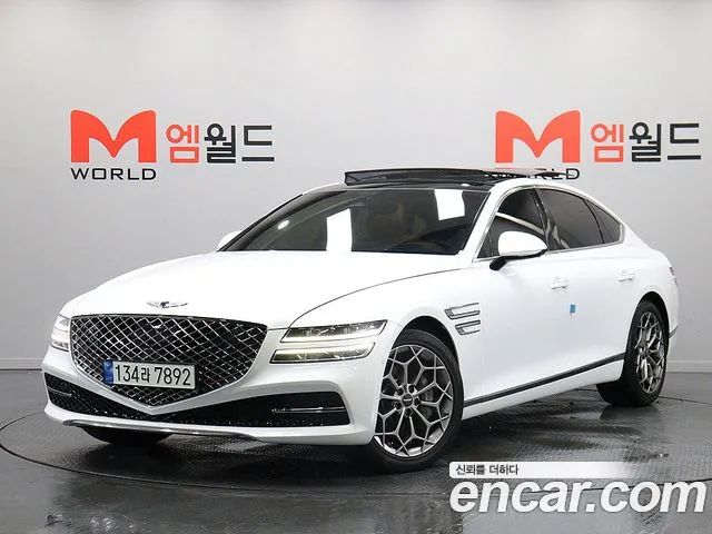 Genesis G80 (RG3) 2022 Белый из Кореи