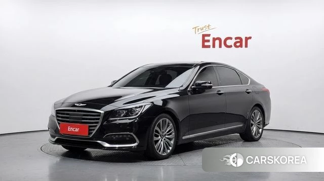 Genesis G80 2018 Черный из Кореи