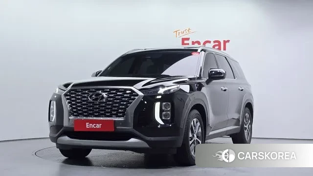 Hyundai Palisade 2021 Черный из Кореи
