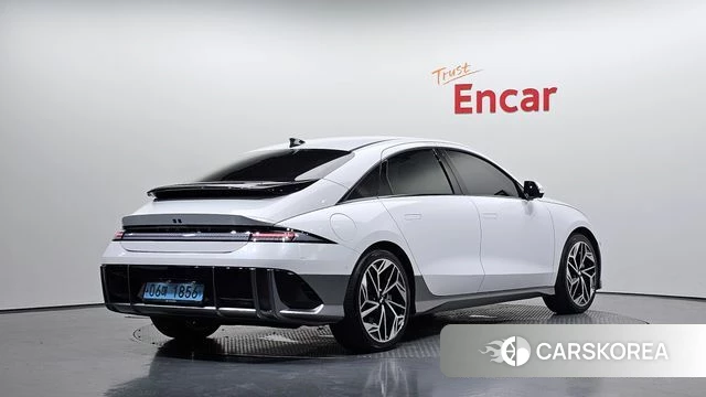 Hyundai Ionic 6 2022 Белый из Кореи