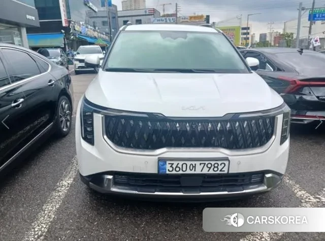 Kia The New Carnival 4th Generation 2024 Белый из Кореи