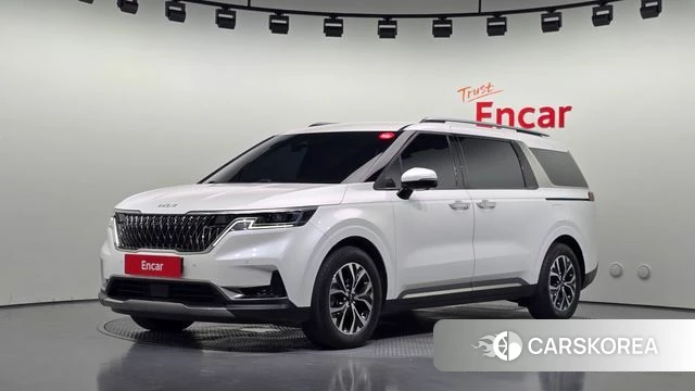 Kia Carnival 4th generation 2023 Белый из Кореи