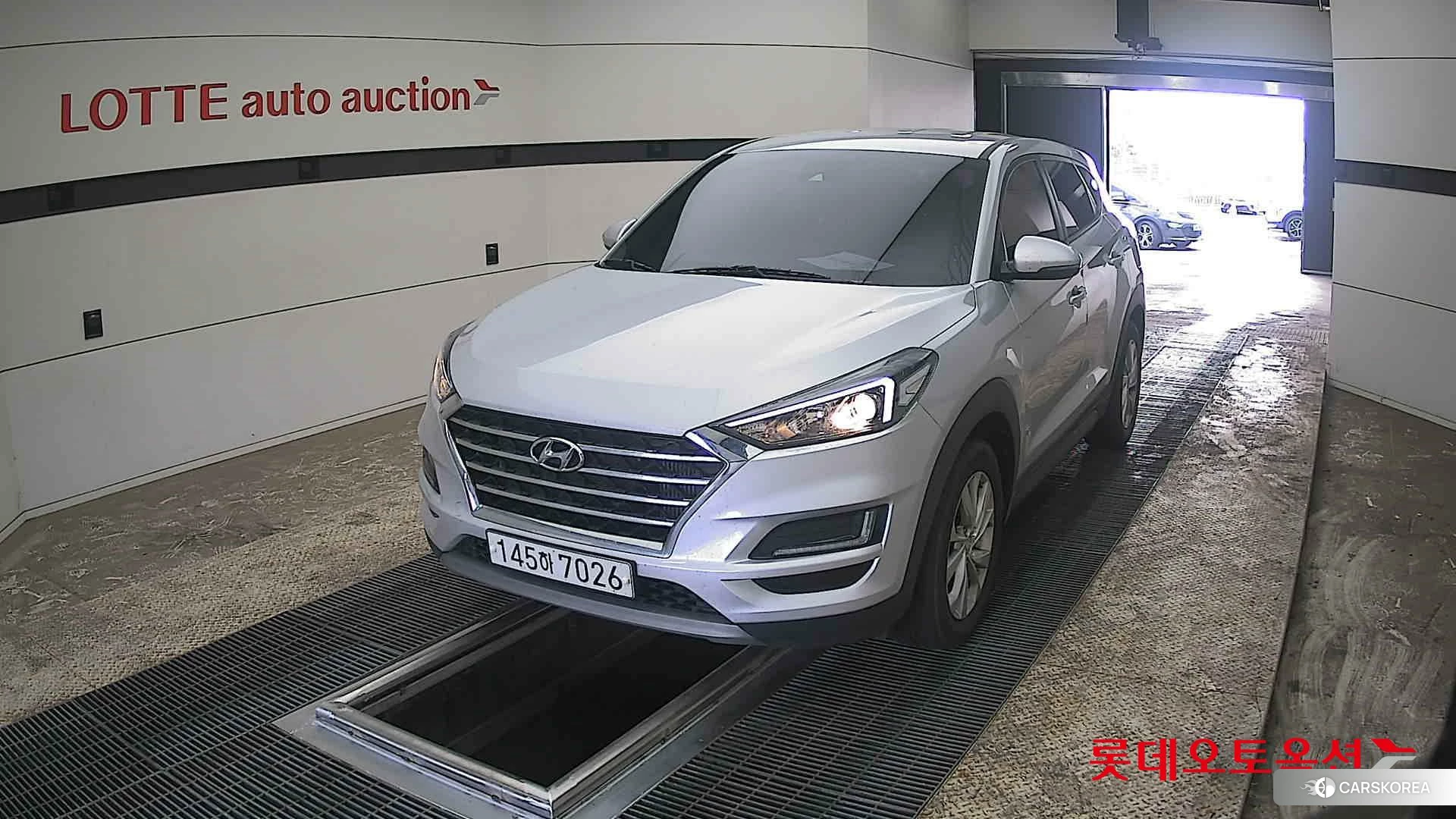 Hyundai Tucson 2020 Platinum Silver из Кореи