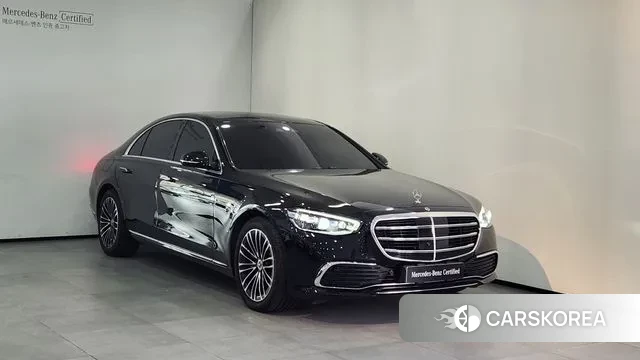 Mercedes-Benz S-Class W223 2024 Черный из Кореи