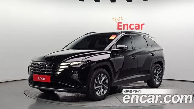 Hyundai Tucson Hybrid (NX4) 2021 Черный из Кореи