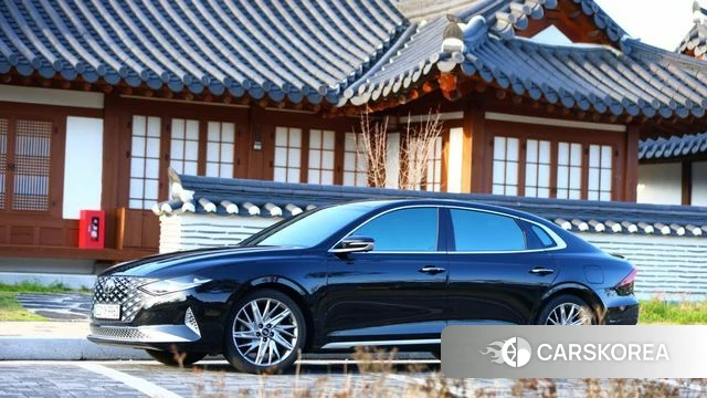 Hyundai The New Grandeur IG 2020 Черный из Кореи