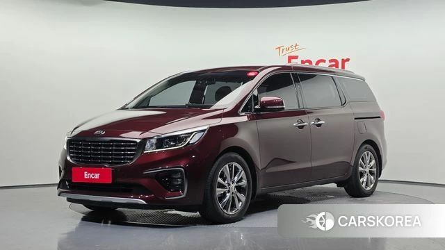 Kia The New Carnival 2019 Красный из Кореи