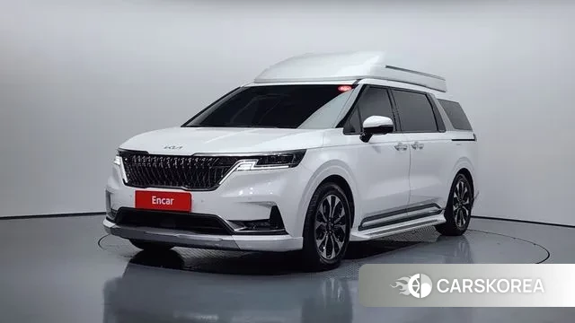 Kia Carnival 4th generation 2021 Белый из Кореи