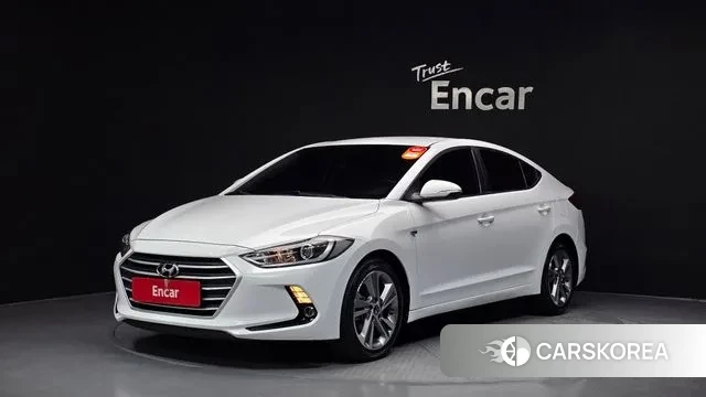 Hyundai Avante AD 2018 Белый из Кореи