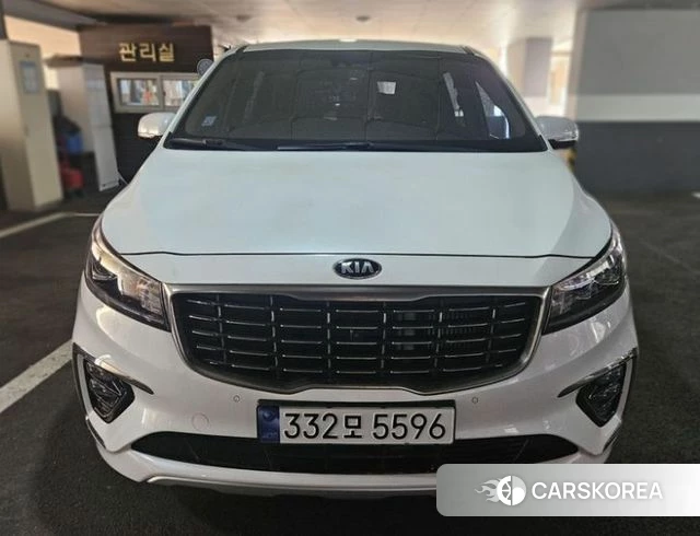 Kia The New Carnival 2019 Белый из Кореи