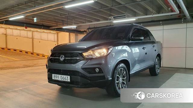 Ssangyong Rexton Sports 2018 Серый из Кореи