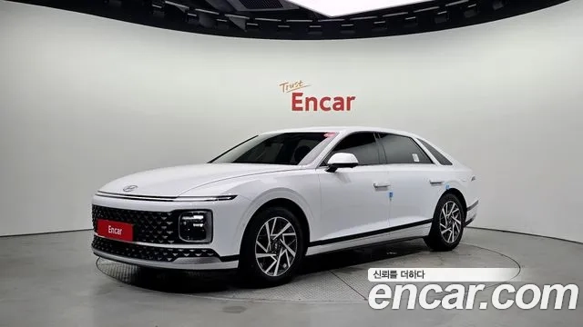 Hyundai Grandeur Hybrid (GN7) 2023 Белый из Кореи