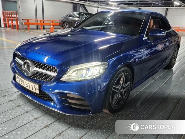 Mercedes-Benz C-Class W205 2020 Синий из Кореи