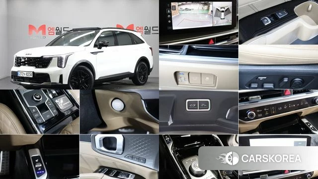 Kia The New Sorento 4th Generation 2024 Белый из Кореи