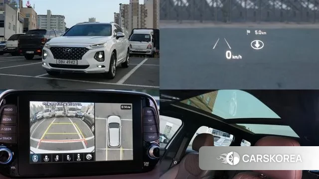 Hyundai Santa Fe TM 2019 Белый из Кореи