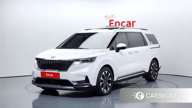 Kia Carnival 4th generation 2020 Белый из Кореи