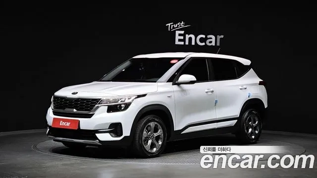 Kia Seltos 2021 Белый из Кореи