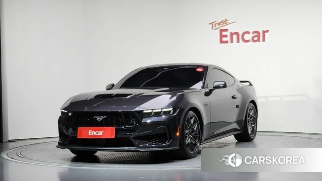 Ford Mustang 7th Generation 2024 Серый из Кореи