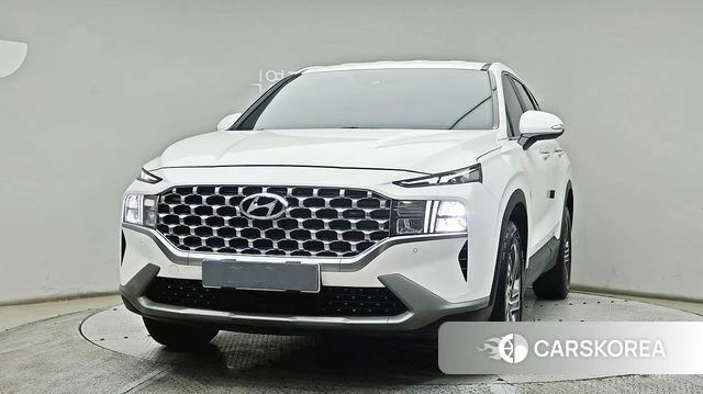 Hyundai The New Santa Fe 2021 Белый из Кореи