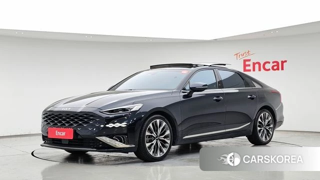 Kia K8 2021 Синий из Кореи