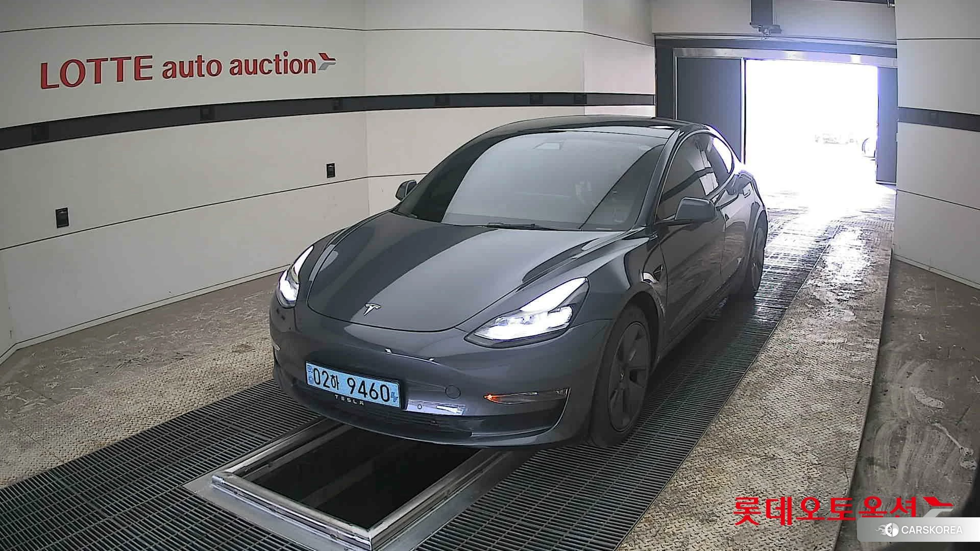 Tesla Model 3 Long Range 2022 Midnight Silver Metallic из Кореи