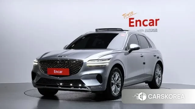 Genesis GV70 2021 Серебристо-серый из Кореи