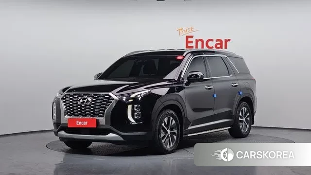 Hyundai Palisade 2022 Черный из Кореи