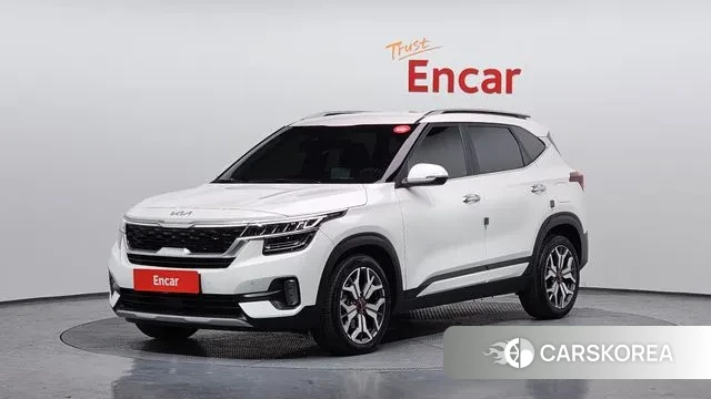 Kia Seltos 2022 Белый из Кореи