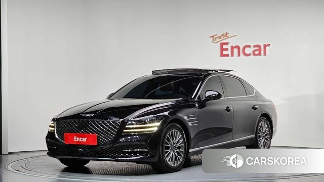 Genesis G80 (RG3) 2021 Черный из Кореи