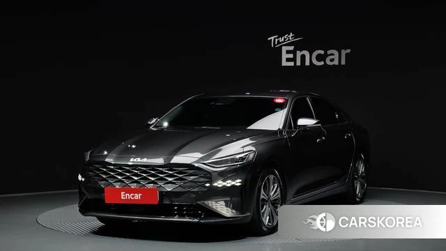Kia K8 Hybrid 2021 Серый из Кореи