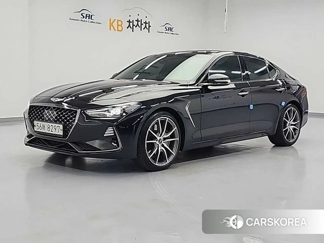Genesis G70 2018 Черный из Кореи