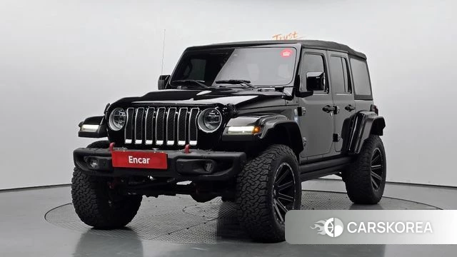 Jeep Wrangler (JL) 2019 Черный из Кореи