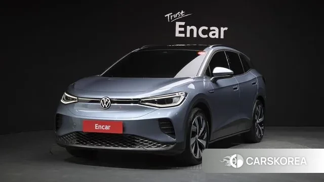 Volkswagen ID.4 2023 Светло-серебряный цвет из Кореи