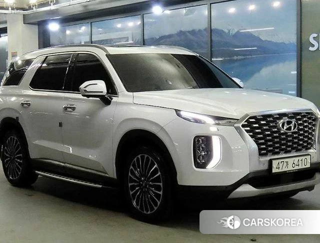 Hyundai Palisade 2019 Белый из Кореи