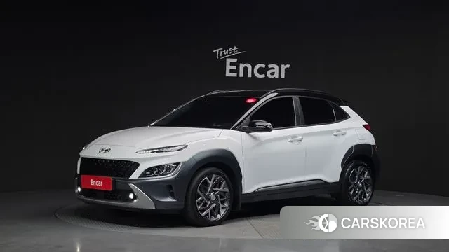Hyundai The New Kona Hybrid 2021 Белый из Кореи