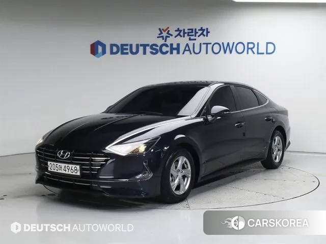 Hyundai Sonata (DN8) 2020 Синий из Кореи