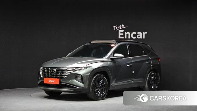 Hyundai Tucson Hybrid (NX4) 2021 Серый из Кореи