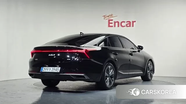 Kia K8 Hybrid 2021 Черный из Кореи
