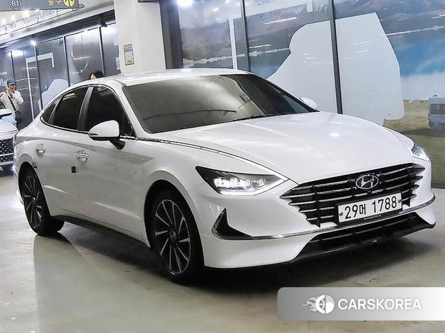 Hyundai Sonata (DN8) 2019 Белый из Кореи