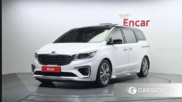 Kia The New Carnival 2019 Белый из Кореи