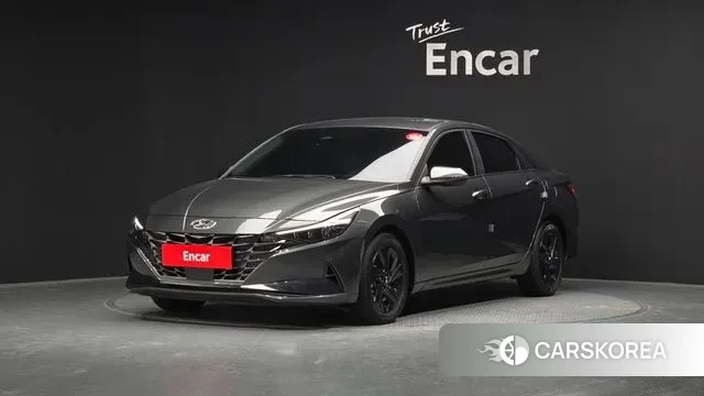 Hyundai Avante Hybrid (CN7) 2022 Серый из Кореи