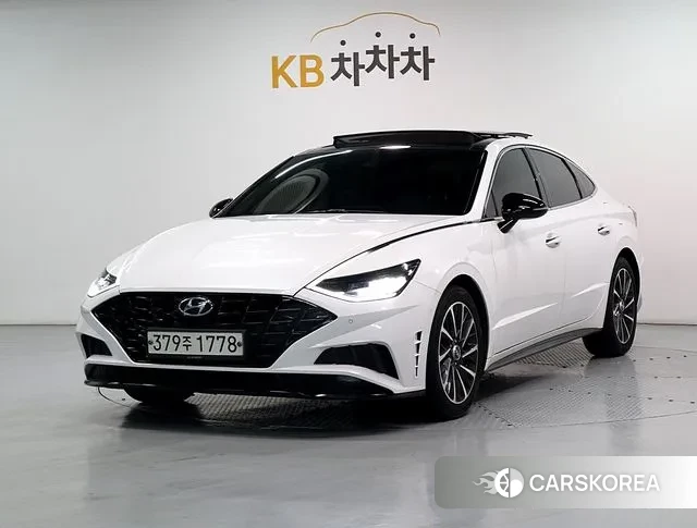 Hyundai Sonata (DN8) 2020 Белый из Кореи