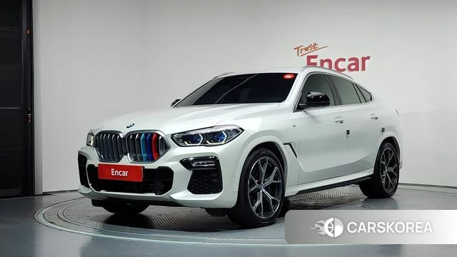 BMW X6 (G06) 2021 Белый из Кореи