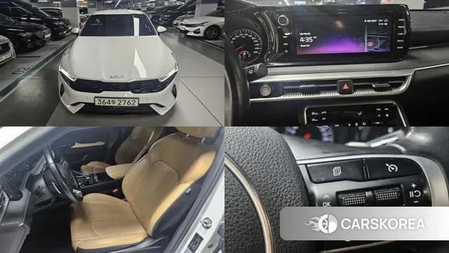 Kia K5 Hybrid 3rd Generation 2022 Белый из Кореи