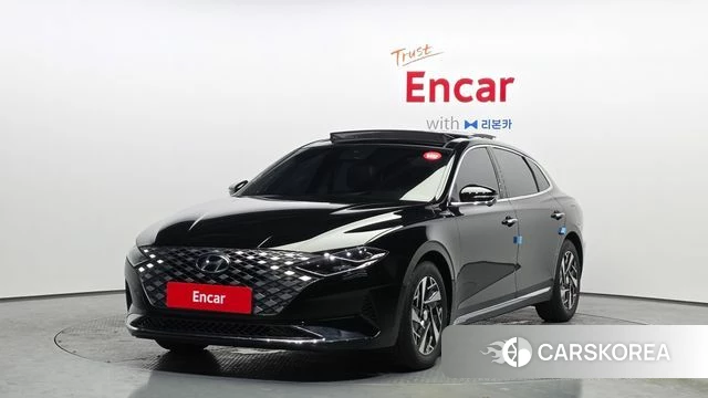 Hyundai The New Grandeur IG Hybrid 2022 Черный из Кореи